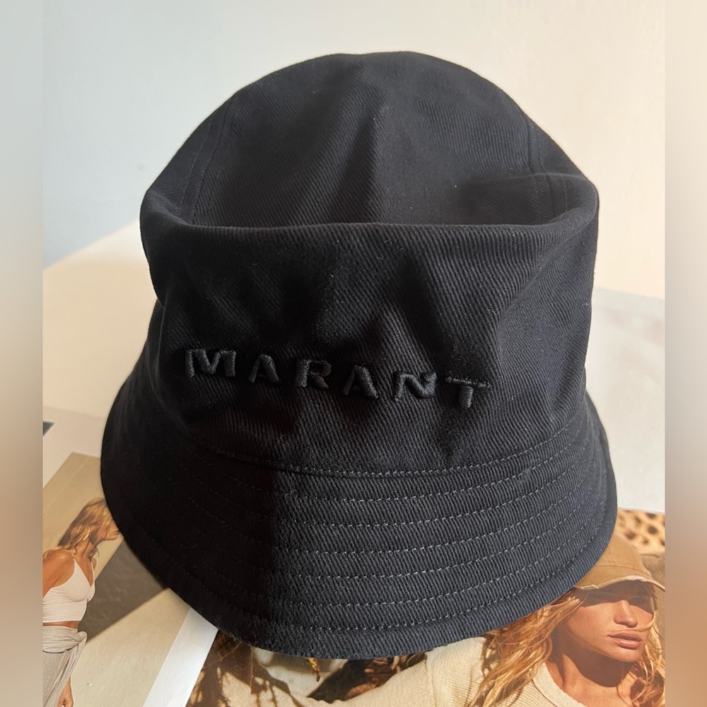 Isabel Marant black bucket  Hat